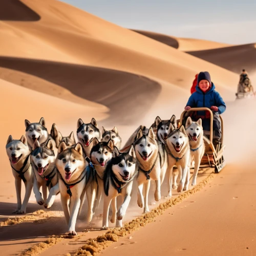 camel caravan,dog sled,sled dog,sled dog racing,libyan desert,merzouga,mushing,the gobi desert,camel train,sahara desert,nomadic people,gobi desert,sahara,mode of transport,desert racing,desert run,desert safari dubai,egypt,xinjiang,united arab emirates,Photography,General,Natural