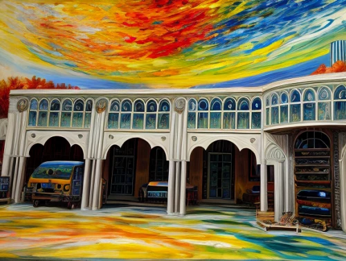 reading room,glass painting,library,art painting,bookstore,art gallery,old library,marble palace,meticulous painting,oil painting on canvas,hala sultan tekke,caravanserai,king abdullah i mosque,arabic background,printing house,house painting,bookshop,3d albhabet,art academy,church painting,Calligraphy,Painting,Colourful