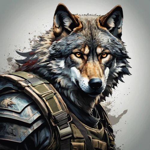 wolfdog,wolf,wolf bob,tervuren,gray wolf,jackal,wolf hunting,mercenary,grey fox,european wolf,bohemian shepherd,saarloos wolfdog,wild dog,canidae,howling wolf,furta,malamute,wolves,edit icon,king shepherd,Illustration,Realistic Fantasy,Realistic Fantasy 36