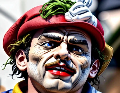 creepy clown,scary clown,horror clown,joker,basler fasnacht,rodeo clown,clown,ringmaster,caricaturist,geppetto,hatter,uncle sam,street performer,mime artist,disney character,cartoon character,fasnet,jester,pinocchio,street artist