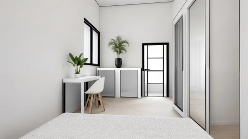 modern minimalist bathroom,room divider,hallway space,sliding door,modern room,guest room,modern decor,walk-in closet,shared apartment,white room,contemporary decor,bedroom,laundry room,guestroom,one-room,window frames,apartment,window blind,hinged doors,bedroom window,Interior Design,Bedroom,Modern,Italian Minimal Zen