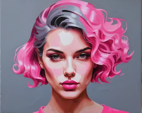 digital painting,pink lady,painting technique,oil painting on canvas,pink vector,oil painting,world digital painting,oil paint,girl portrait,painting work,painting,oil on canvas,bubble gum,acrylic paint,bouffant,face portrait,woman face,marylyn monroe - female,woman portrait,art painting,Art,Artistic Painting,Artistic Painting 34