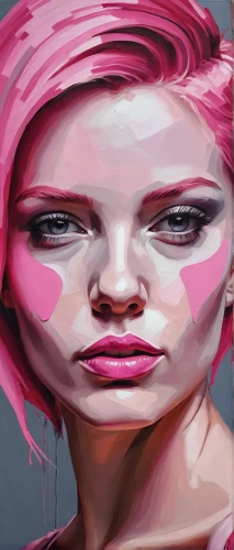 world digital painting,digital painting,woman face,painting technique,pink vector,woman's face,twitch icon,digiart,paint,wpap,modern pop art,magenta,rose png,digital art,painting work,hand digital painting,punk,depressed woman,art,art paint,Art,Artistic Painting,Artistic Painting 34