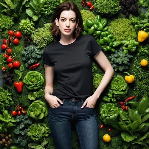 organic food,jeans background,diet icon,fruit vegetables,fresh vegetables,fruits and vegetables,denim background,a vegetable,vegetables,vegetable,in a shirt,veggies,in green,eat your vegetables,salad,farm girl,romaine lettuce,vegetables landscape,whole food,green background,Photography,Fashion Photography,Fashion Photography 24