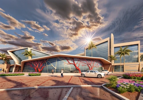 the dubai mall entrance,walt disney center,futuristic art museum,largest hotel in dubai,futuristic architecture,jumeirah beach hotel,yas island,jumeirah,car showroom,epcot center,yas marina circuit,khobar,emirates palace hotel,futuristic landscape,3d rendering,sharjah,uae,united arab emirates,convention center,kuwait