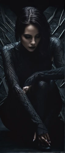 swath,katniss,dark art,huntress,widow spider,dark elf,digital compositing,dark angel,the enchantress,dark gothic mood,photomanipulation,goth woman,image manipulation,photoshop manipulation,mourning swan,photo manipulation,gothic woman,kneel,underworld,bran,Conceptual Art,Fantasy,Fantasy 34