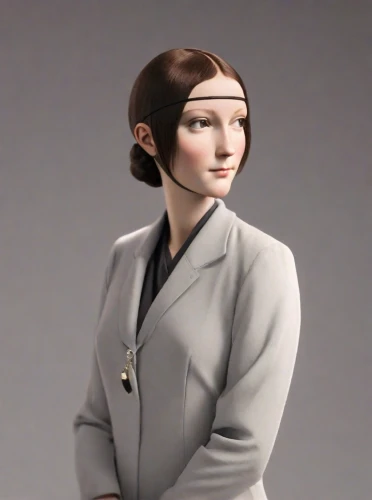 princess leia,spy,business woman,model train figure,sprint woman,stewardess,business girl,3d model,head woman,businesswoman,cynthia (subgenus),character animation,3d figure,female doll,imperial coat,woman in menswear,lilian gish - female,clay animation,cgi,spy visual