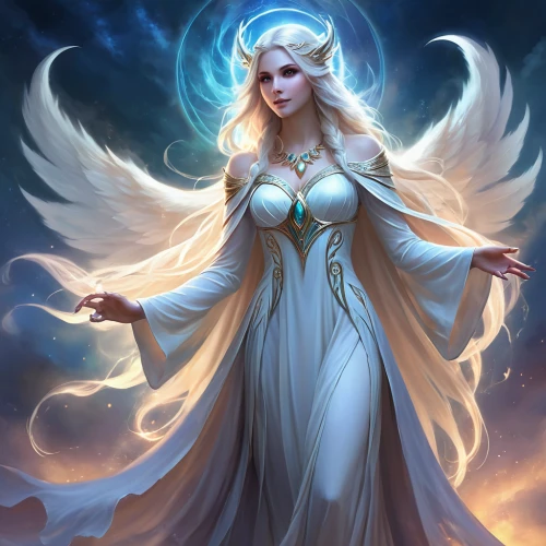 angel,white rose snow queen,archangel,angel wings,ice queen,uriel,angelic,guardian angel,baroque angel,the snow queen,goddess of justice,angel wing,the archangel,sorceress,vintage angel,angel girl,angel of death,blue enchantress,fantasy art,fantasy picture,Illustration,Realistic Fantasy,Realistic Fantasy 01