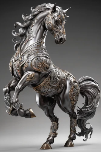 bronze horseman,pegasus,painted horse,bronze sculpture,pegaso iberia,centaur,equine,arabian horse,carousel horse,galloping,cavalry,chinese art,cavalry trumpet,prancing horse,carnival horse,black horse,fire horse,alpha horse,horse running,stallion,Conceptual Art,Fantasy,Fantasy 26