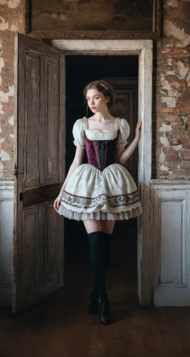 doll dress,doll's house,overskirt,bannack,a girl in a dress,hoopskirt,crinoline,country dress,girl in a historic way,vintage dress,ballet tutu,doll kitchen,doll house,victorian style,folk costume,victorian lady,alice in wonderland,girl in the kitchen,vintage doll,alice