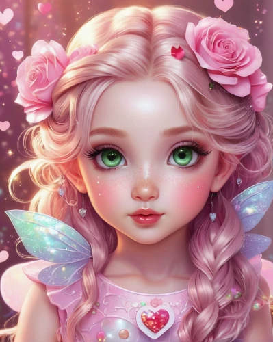 little girl fairy,rosa ' the fairy,child fairy,rosa 'the fairy,flower fairy,fairy,faery,fairy queen,faerie,garden fairy,evil fairy,pink butterfly,fairy tale character,cupido (butterfly),fairy dust,fae,fairy galaxy,eglantine,fairies,fantasy portrait,Conceptual Art,Fantasy,Fantasy 03