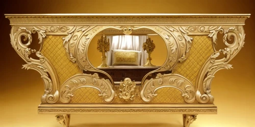 corinthian order,gold stucco frame,dressing table,decorative frame,commode,gold foil corner,golden candlestick,sconce,chiffonier,antique furniture,lectern,gold lacquer,sideboard,cabinet,gold foil art deco frame,gilding,mouldings,fire screen,the throne,tabernacle,Common,Common,None