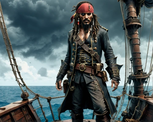 pirate,pirates,east indiaman,piracy,pirate treasure,galleon,jolly roger,pirate ship,galleon ship,caravel,pirate flag,sloop-of-war,black pearl,ship doctor,seafarer,mariner,naval officer,carrack,scarlet sail,captain,Conceptual Art,Fantasy,Fantasy 33