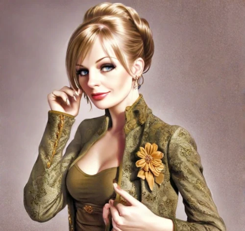 blonde woman,updo,vintage woman,fashion illustration,retro pin up girl,vintage women,victorian lady,blond girl,blonde girl,pixie-bob,vintage girl,pin-up girl,retro women,pin up girl,golden flowers,chignon,female model,christmas pin up girl,retro woman,country dress