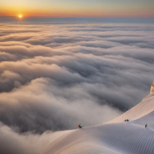 above the clouds,sea of clouds,white sands dunes,sea of fog,wave of fog,mount hood,admer dune,dune landscape,snow mountain,high-dune,colorado sand dunes,the russian border mountains,mountain peak,snow mountains,mount bromo,ski mountaineering,cloud mountain,top mount horn,ski touring,united arab emirates,Common,Common,Natural