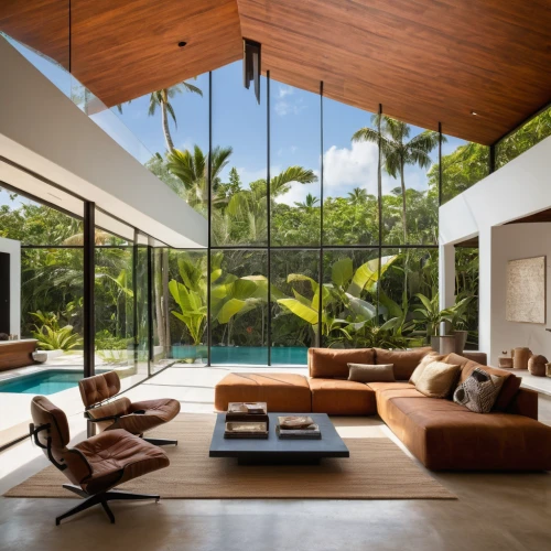 modern living room,interior modern design,luxury home interior,tropical house,florida home,beautiful home,pool house,holiday villa,living room,contemporary decor,corten steel,dunes house,modern house,luxury property,modern decor,glass wall,chaise lounge,family room,livingroom,mid century house,Photography,General,Natural