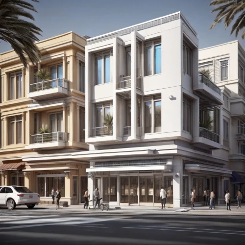 beverly hills,multistoreyed,the boulevard arjaan,croydon facelift,gold stucco frame,palo alto,new housing development,rosewood,mixed-use,luxury real estate,townhouses,santa monica,art deco,facade painting,jbr,core renovation,galleriinae,broadway at beach,stucco frame,white buildings