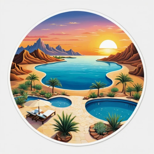 decorative plate,airbnb icon,life stage icon,map icon,desert landscape,sand clock,desert desert landscape,cabo san lucas,circular puzzle,beach landscape,aqaba,arabic background,summer icons,circle icons,apple icon,remo ux drum head,desert background,balearic islands,spotify icon,swim ring,Illustration,Abstract Fantasy,Abstract Fantasy 12