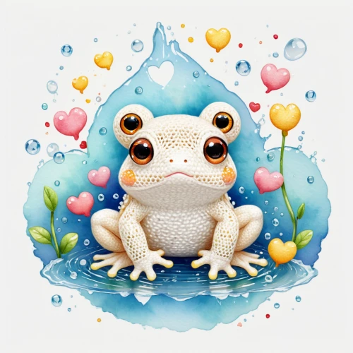 water frog,kawaii frog,frog background,kawaii frogs,frog figure,frog,plains spadefoot,wood frog,common frog,coral finger tree frog,barking tree frog,frog prince,pond frog,squirrel tree frog,beaked toad,wallace's flying frog,frog through,pacific treefrog,boreal toad,frog king,Illustration,Japanese style,Japanese Style 01