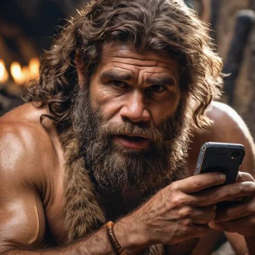 neanderthal,neanderthals,cave man,caveman,biblical narrative characters,stone age,paleolithic,social media addiction,ancient people,smartphone,neo-stone age,prehistory,human evolution,iphone 6s plus,old human,mobile banking,mobile gaming,primitive people,mobile devices,prehistoric art,Photography,General,Natural