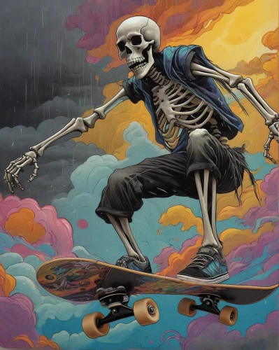 vintage skeleton,skull racing,skull rowing,scull,day of the dead skeleton,skateboarder,skateboarding,skateboard,skater,skull allover,skeleltt,dance of death,skaters,skate board,skateboard deck,skate,skeletal,longboard,skatepark,longboarding,Conceptual Art,Daily,Daily 08