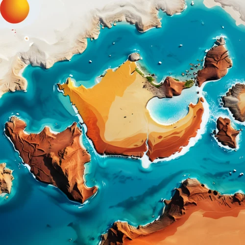 ascension island,relief map,namib,libya,north african bristle ends,libyan desert,south australia,namib rand,african map,oceania,continents,southern hemisphere,coastal and oceanic landforms,desert planet,cape verde island,the continent,indian ocean,orange bay,the mediterranean sea,persian gulf,Illustration,Abstract Fantasy,Abstract Fantasy 13