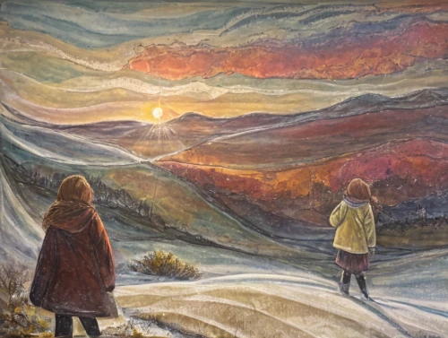 winter landscape,snow scene,early winter,the first frost,in the winter,winter background,chalk drawing,snow fields,khokhloma painting,snow landscape,christmas landscape,winter morning,mountain scene,winter dream,salt meadow landscape,church painting,in winter,woman walking,third advent,oil chalk