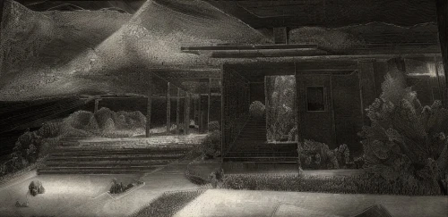 hall of the fallen,the threshold of the house,mandelbulb,the haunted house,haunted house,abandoned room,penumbra,charcoal nest,ghost castle,creepy house,hoarfrost,haunted cathedral,a dark room,ancient house,silent screen,sepulchre,tenement,snowhotel,witch house,winter house,Art sketch,Art sketch,Retro