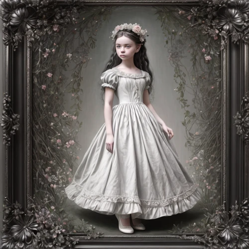 fairy tale character,princess sofia,rosa 'the fairy,little girl fairy,mystical portrait of a girl,fairy queen,white rose snow queen,little princess,vintage doll,eglantine,children's fairy tale,rosa ' the fairy,little girl dresses,antique background,flower girl,doll dress,victorian lady,the little girl,bridal clothing,painter doll