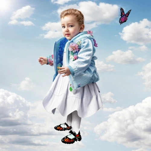 little girl in wind,flying girl,baby & toddler clothing,janome butterfly,sky butterfly,julia butterfly,image manipulation,child fairy,chasing butterflies,little girl fairy,butterfly clip art,mazarine blue butterfly,cupido (butterfly),lepidopterist,photoshop manipulation,photo manipulation,little girl with umbrella,butterfly background,little girl twirling,c butterfly,Common,Common,Natural