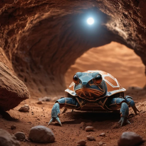 exploration,carapace,to explore,hermit crab,mission to mars,martian,caving,freshwater crab,mars rover,crab violinist,rock crab,poison dart frog,red spotted toad,cave tour,explore,fiddler crab,a journey of discovery,scavenger,blue cave,national geographic,Photography,General,Natural