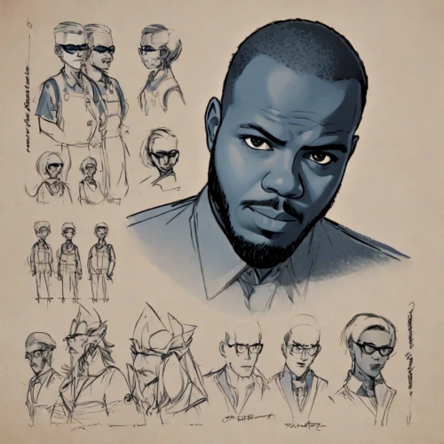 gentleman icons,male poses for drawing,blueprint,cd cover,illustrations,hand-drawn illustration,drawings,vector people,cartoon people,album cover,concept art,man portraits,game illustration,spy visual,kendrick lamar,hip hop music,hip-hop,booklet,portraits,novelist