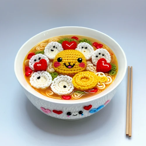 kawaii food,noodle bowl,kawaii vegetables,noodle soup,bowl of fruit in rain,ramen,soup bowl,bowl of fruit,food collage,food styling,kawaii foods,yusheng,noodle image,narutomaki,bowl of rice,manchow soup,udon,instant noodles,japanese noodles,culinary art,Illustration,Japanese style,Japanese Style 01