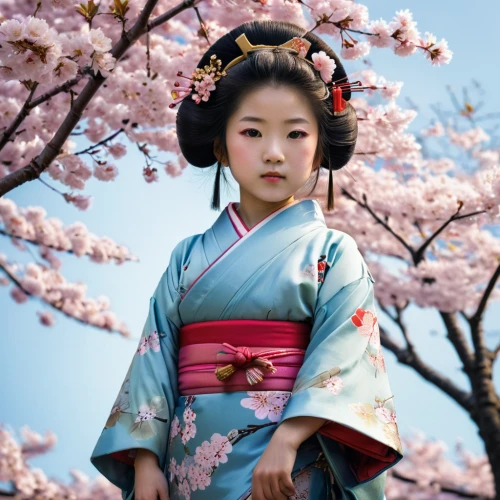 hanbok,plum blossoms,plum blossom,korean culture,geisha girl,apricot blossom,japanese woman,japanese cherry blossom,the cherry blossoms,cherry blossom japanese,oriental princess,japanese cherry blossoms,cherry blossom festival,japanese cherry,geisha,inner mongolian beauty,oriental girl,cherry blossoms,sakura blossom,japanese culture,Illustration,Japanese style,Japanese Style 10
