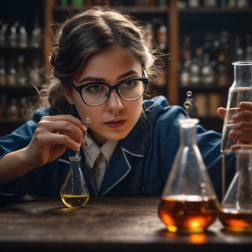 chemist,science education,scientist,two glasses,laboratory flask,natural scientists,book glasses,professor,erlenmeyer,erlenmeyer flask,librarian,girl studying,biologist,researcher,potions,drinking glasses,maraschino,kids glasses,chemical laboratory,female doctor,Photography,General,Fantasy