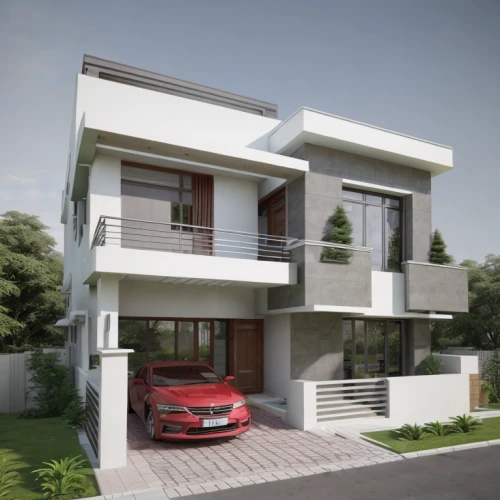 3d rendering,modern house,residential house,floorplan home,exterior decoration,smart home,build by mirza golam pir,folding roof,residence,house front,two story house,house floorplan,modern architecture,smart house,garden elevation,render,villa,house facade,core renovation,holiday villa