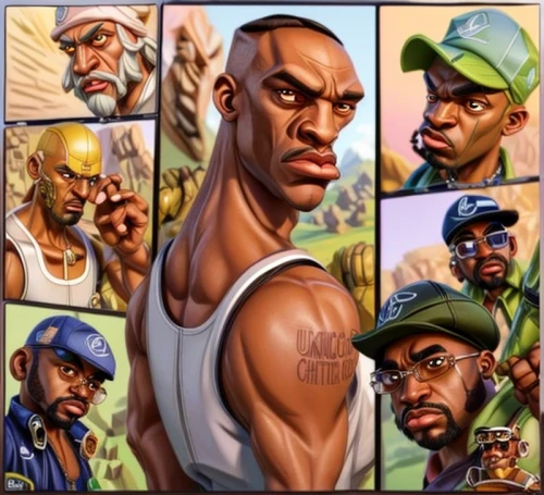 man portraits,game characters,gangstar,game art,muscle icon,game illustration,the game,art,monoline art,rappers,hip-hop,rap,icon collection,hip hop music,african american male,portraits,gentleman icons,cartoon people,hip hop,fan art