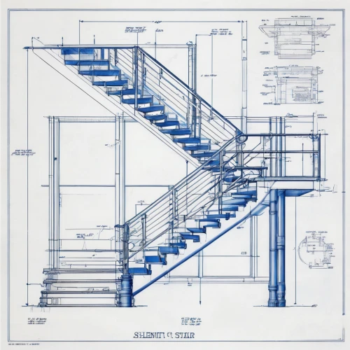 frame drawing,blueprints,blueprint,steel stairs,technical drawing,architect plan,scaffold,winding staircase,outside staircase,sheet drawing,blue print,staircase,house drawing,circular staircase,archidaily,rope-ladder,stairwell,stair,schematic,career ladder,Unique,Design,Blueprint