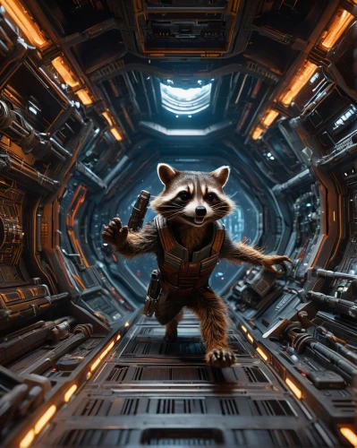 rocket raccoon,guardians of the galaxy,baby groot,lost in space,rocket,space voyage,groot super hero,raccoon,spaceship space,sci fi,space tourism,space station,groot,space walk,astronaut,space travel,robot in space,splinter,spacewalk,sci - fi,Photography,General,Sci-Fi