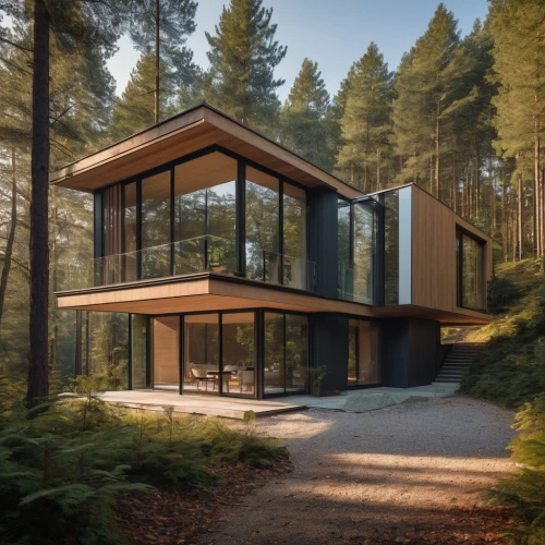 house in the forest,cubic house,timber house,dunes house,modern architecture,modern house,corten steel,mid century house,cube house,frame house,wooden house,eco-construction,inverted cottage,forest chapel,house in the mountains,summer house,archidaily,3d rendering,house in mountains,the cabin in the mountains,Photography,General,Natural