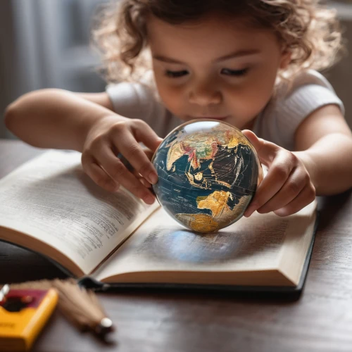 terrestrial globe,child with a book,christmas globe,earth in focus,little girl reading,yard globe,world children's day,children learning,crystal ball-photography,reading magnifying glass,children studying,prospects for the future,globes,global responsibility,lensball,globetrotter,world travel,teaching children to recycle,science education,globe,Photography,General,Natural