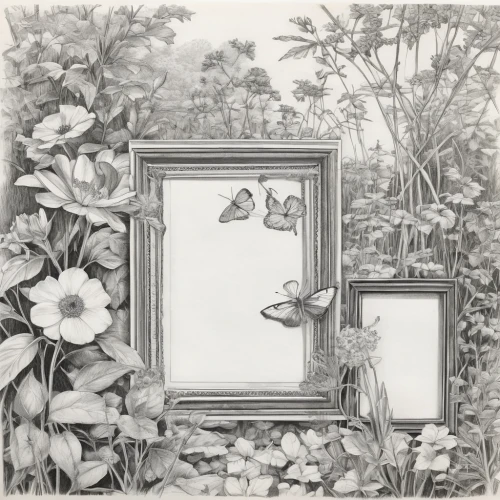 floral and bird frame,floral frame,flower frame,flowers frame,botanical frame,peony frame,frame border drawing,frame flora,pencil frame,frame drawing,flower frames,mirror in the meadow,leaves frame,botanical square frame,floral composition,floral silhouette frame,lilly pond,flower and bird illustration,lily pond,roses frame,Illustration,Black and White,Black and White 30