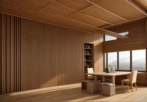 wooden sauna,study room,modern room,japanese-style room,modern office,timber house,reading room,archidaily,writing desk,danish room,dunes house,interior modern design,wooden desk,wooden windows,bookshelves,consulting room,board room,laminated wood,room divider,bookcase,Common,Common,Natural