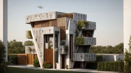 cubic house,cube stilt houses,modern architecture,residential tower,cube house,concrete blocks,eco-construction,timber house,wooden facade,corten steel,dunes house,modern house,arhitecture,sky apartment,3d rendering,residential house,wooden house,tree house,apartment building,shipping containers,Architecture,Villa Residence,Modern,Mexican Modernism