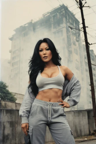 concrete chick,sweatpants,tracksuit,sweatpant,diet icon,strong woman,concrete background,hip-hop,kim,cement background,bangkok,see-through clothing,hip hop,woman strong,lupe,jakarta,asian vision,workout icons,santana,filipino,Photography,Documentary Photography,Documentary Photography 03