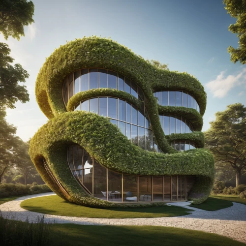 eco-construction,eco hotel,futuristic architecture,cubic house,grass roof,frame house,tree house,modern architecture,dunes house,cube house,futuristic art museum,archidaily,3d rendering,tree house hotel,solar cell base,bird's nest,house in the forest,timber house,green living,danish house,Photography,General,Natural