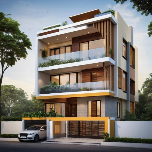 gold stucco frame,build by mirza golam pir,residential house,modern house,block balcony,modern architecture,exterior decoration,modern building,3d rendering,residential building,condominium,residential property,residence,frame house,two story house,manilkara,residential,chennai,appartment building,smart home,Photography,General,Natural