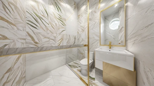 luxury bathroom,marble,shower bar,wall plaster,gold wall,modern minimalist bathroom,shower base,bathroom cabinet,gold stucco frame,interior modern design,shower door,interior design,contemporary decor,shower panel,washroom,interior decoration,search interior solutions,room divider,marble palace,gold lacquer