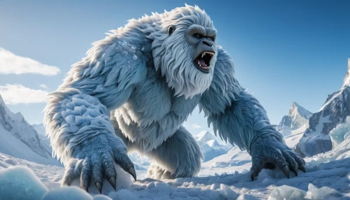 yeti,ice bear,snow monkey,polar,ice bears,arctic,icebear,glacier tongue,north pole,polar bare coca cola,nordic bear,winter animals,polar bear,eskimo,everest,siberia,grizzlies,nunatak,polar aurora,polar bears,Photography,General,Natural