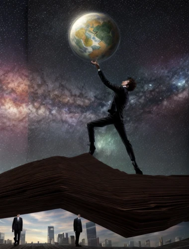 photo manipulation,sci fiction illustration,parallel world,parallel worlds,photomanipulation,world digital painting,virtual world,image manipulation,the earth,photomontage,sky space concept,the universe,equilibrium,other world,digital compositing,exo-earth,mankind,the world,embrace the world,planet eart,Common,Common,Natural
